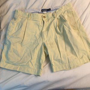 Chaps Yellow shorts 34W